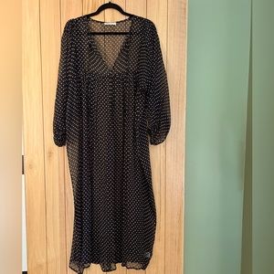 Polka dot tunic dress by Mes Demoiselle